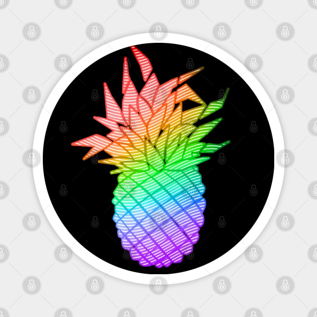 Pineapple Magnet by WiliamGlowing